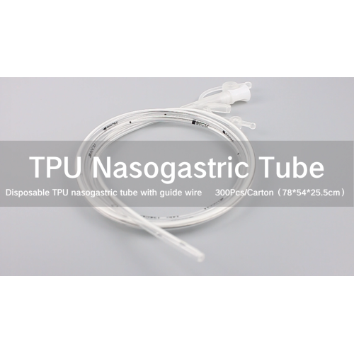 Disposable TPU nasogastric tube with Y Connector